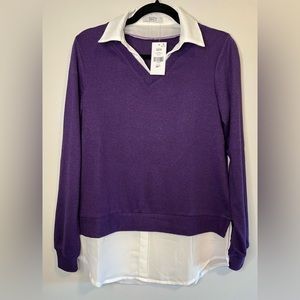 Pullover Layered Blouse